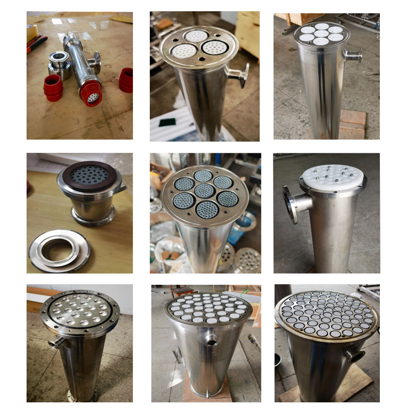 Alumina ceramic membrane module